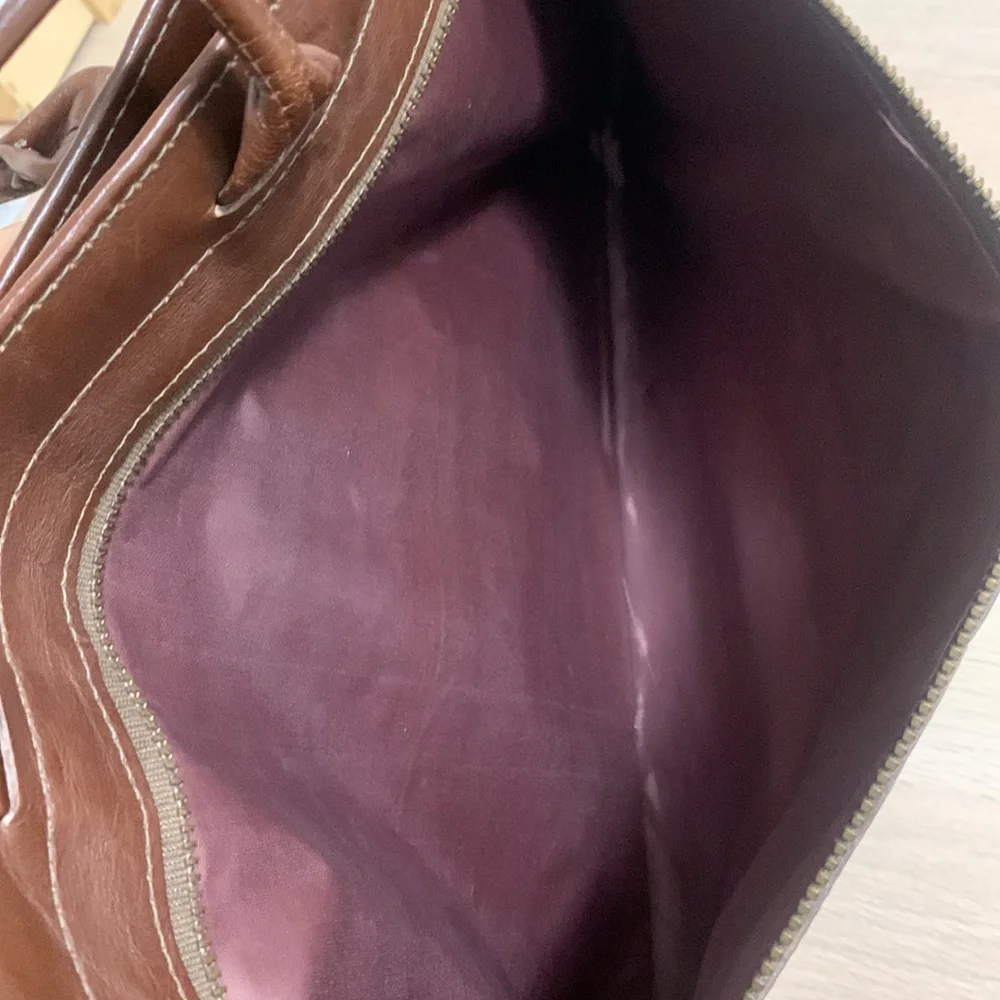 Vintage Leather Briefcase - Picture 6 of 9